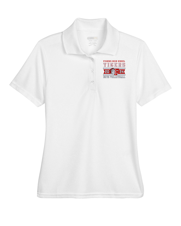 Fishers HS Boys Volleyball Stamp - Womens Polo