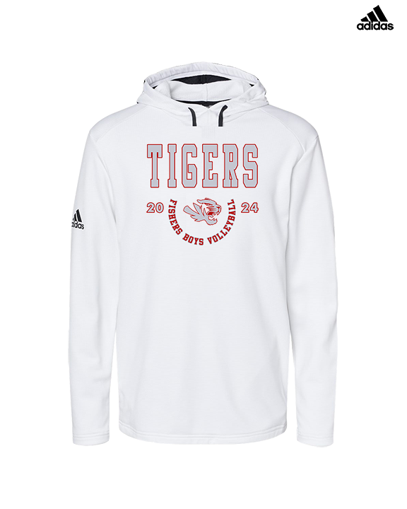 Fishers HS Boys Volleyball Swoop - Mens Adidas Hoodie