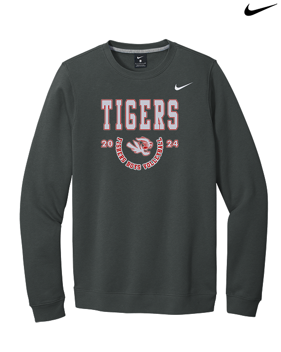 Fishers HS Boys Volleyball Swoop - Mens Nike Crewneck