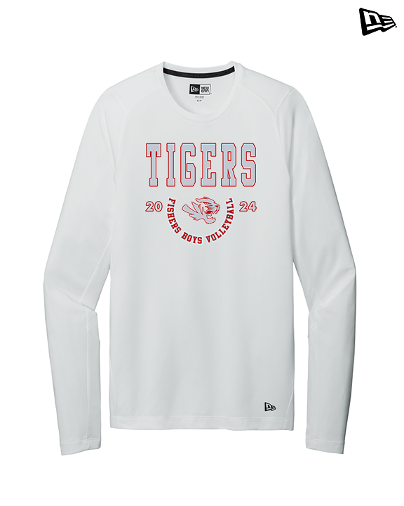 Fishers HS Boys Volleyball Swoop - New Era Performance Long Sleeve