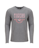 Fishers HS Boys Volleyball Swoop - Tri - Blend Long Sleeve