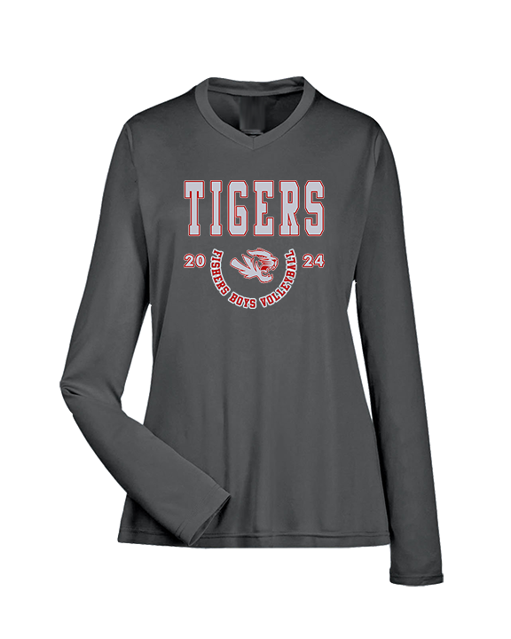 Fishers HS Boys Volleyball Swoop - Womens Performance Longsleeve