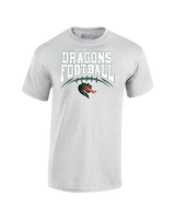 Delta Charter Dragons Football - Cotton T-Shirt