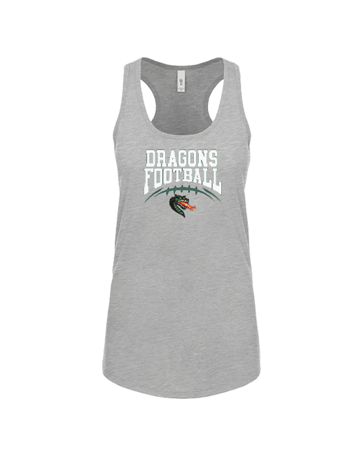 Delta Charter Dragons Football - Women’s Tank Top