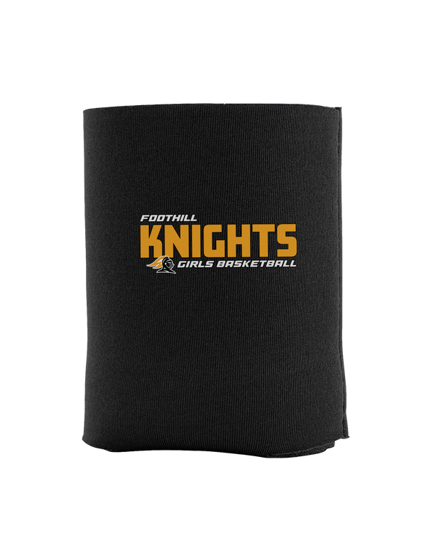 Foothill HS Girls Basketball Bold - Koozie
