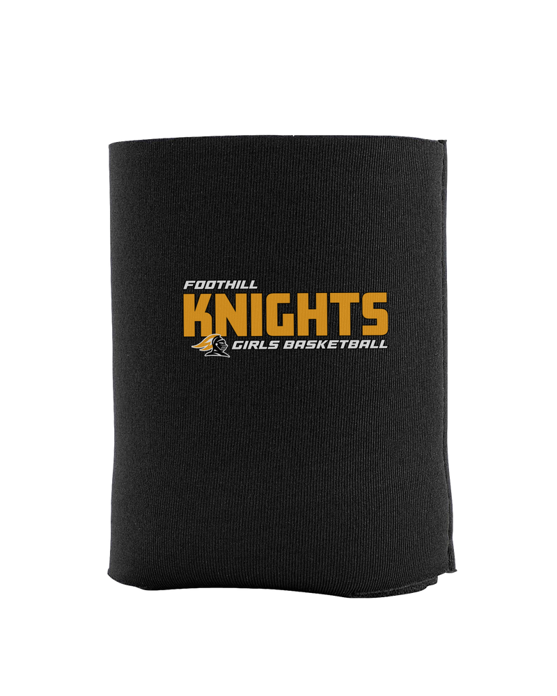 Foothill HS Girls Basketball Bold - Koozie