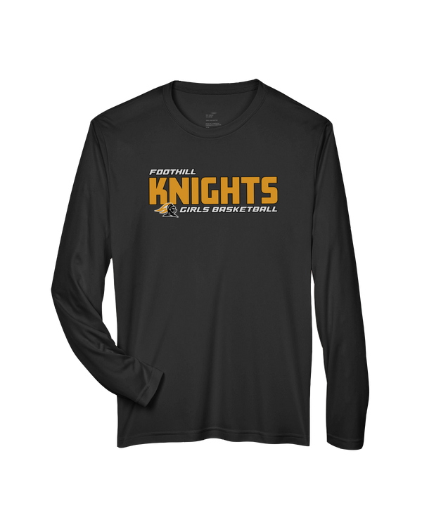 Foothill HS Girls Basketball Bold - Performance Long Sleeve