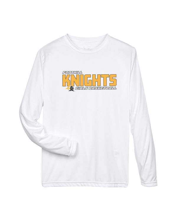 Foothill HS Girls Basketball Bold - Performance Long Sleeve