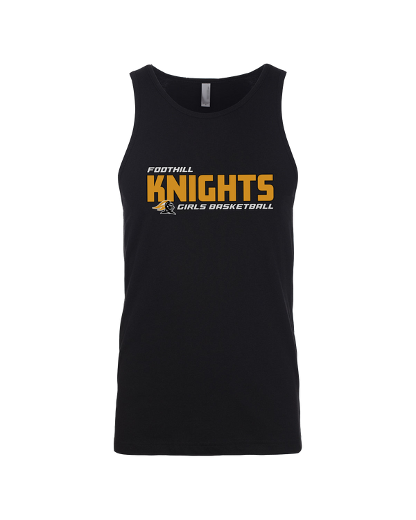 Foothill HS Girls Basketball Bold - Mens Tank Top
