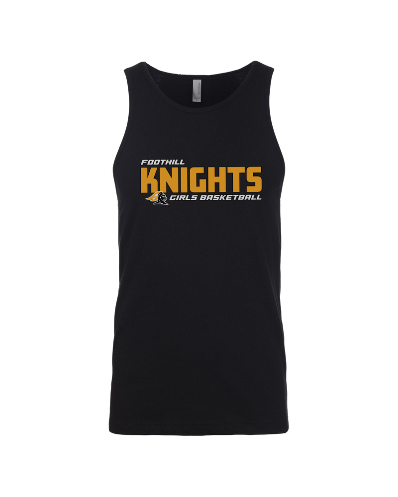 Foothill HS Girls Basketball Bold - Mens Tank Top