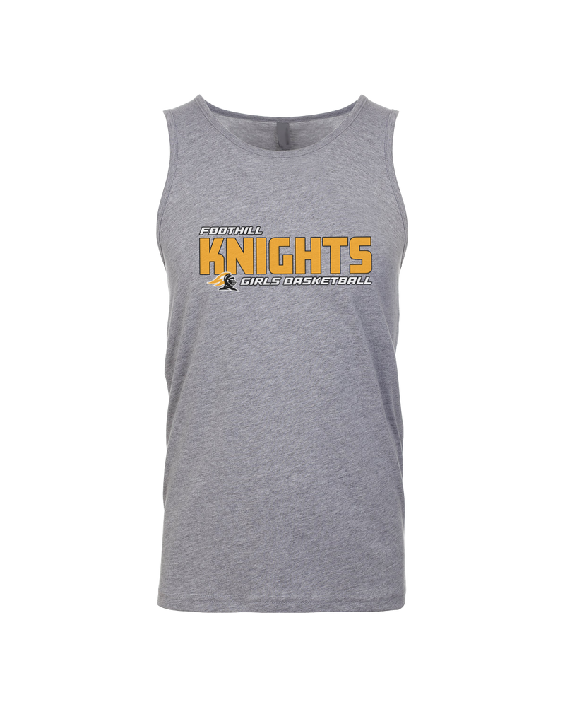 Foothill HS Girls Basketball Bold - Mens Tank Top