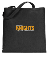Foothill HS Girls Basketball Bold - Tote Bag