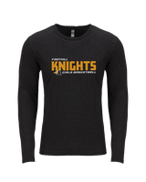 Foothill HS Girls Basketball Bold - Tri Blend Long Sleeve