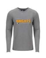 Foothill HS Girls Basketball Bold - Tri Blend Long Sleeve