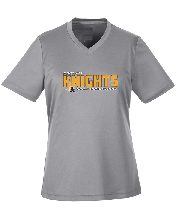 Foothill HS Girls Basketball Bold - Womens Performance Shirt