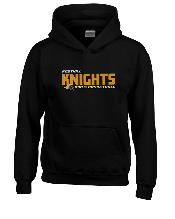 Foothill HS Girls Basketball Bold - Youth Hoodie