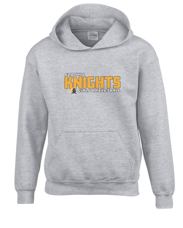Foothill HS Girls Basketball Bold - Youth Hoodie