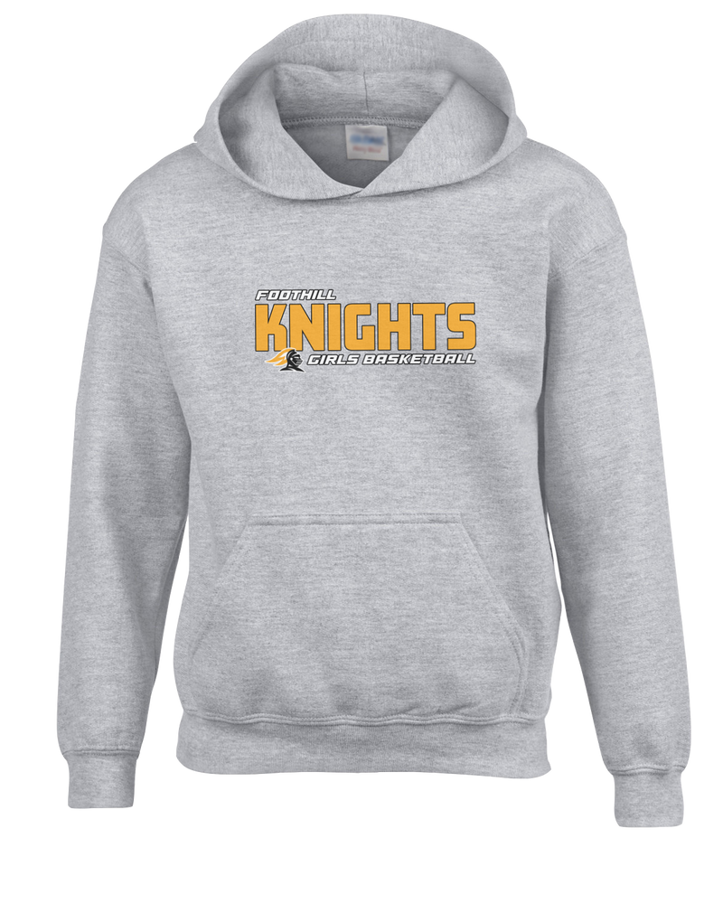 Foothill HS Girls Basketball Bold - Youth Hoodie