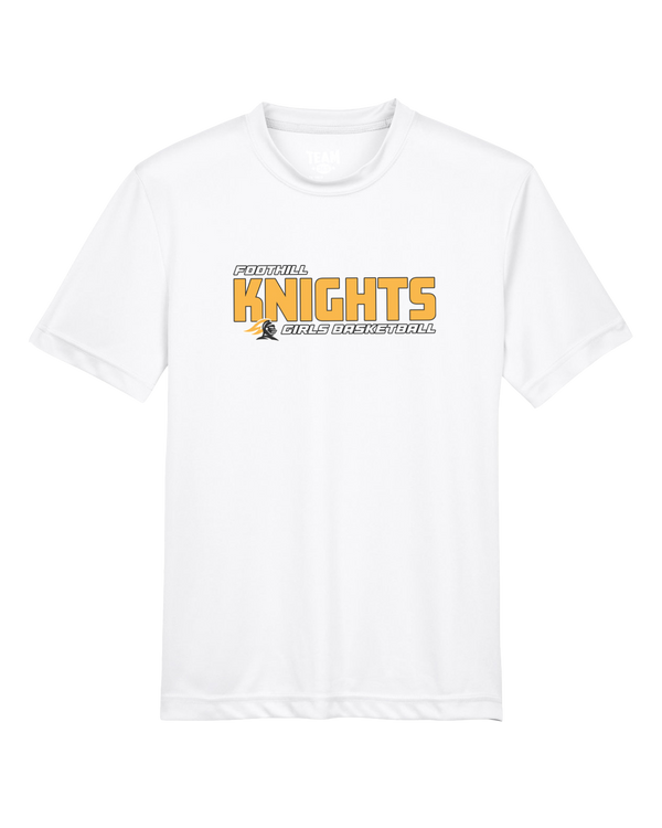 Foothill HS Girls Basketball Bold - Youth Performance T-Shirt