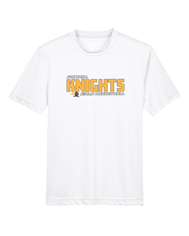Foothill HS Girls Basketball Bold - Youth Performance T-Shirt