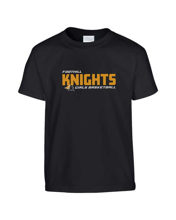 Foothill HS Girls Basketball Bold - Youth T-Shirt