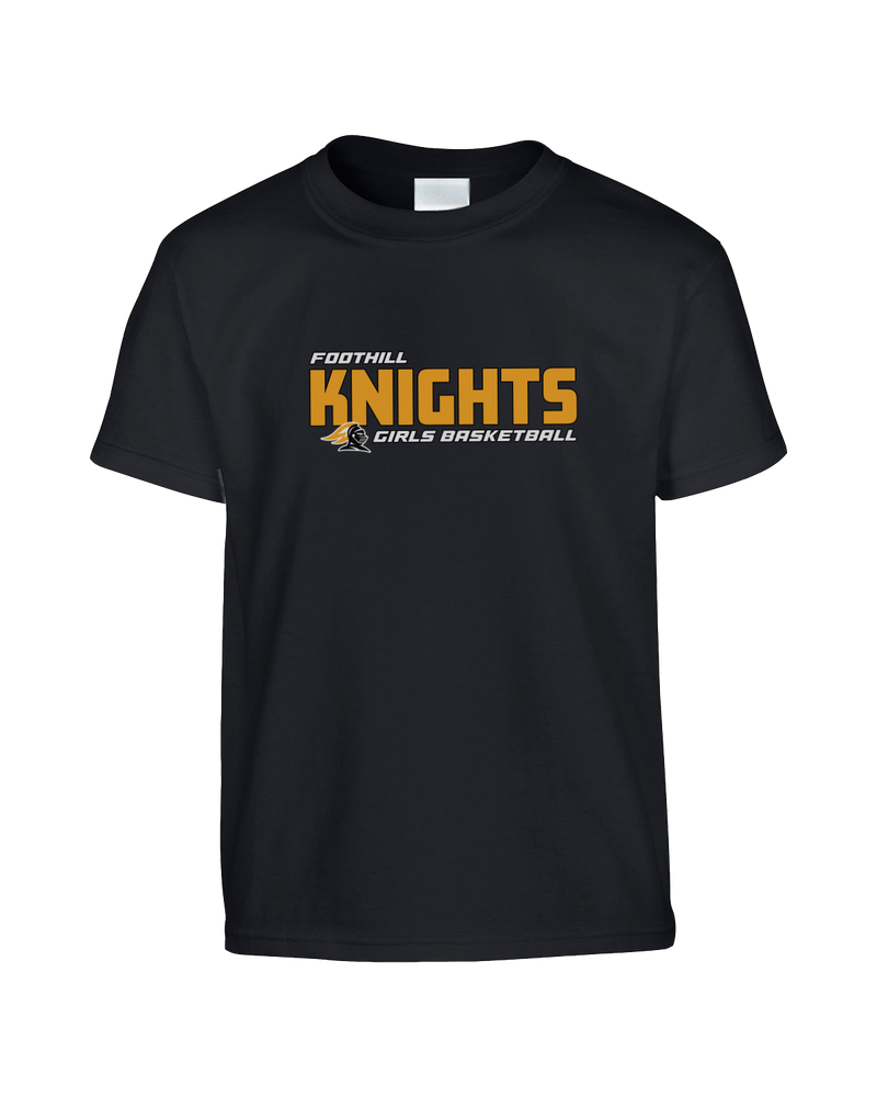 Foothill HS Girls Basketball Bold - Youth T-Shirt