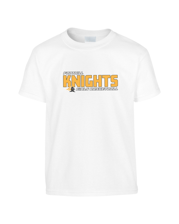 Foothill HS Girls Basketball Bold - Youth T-Shirt