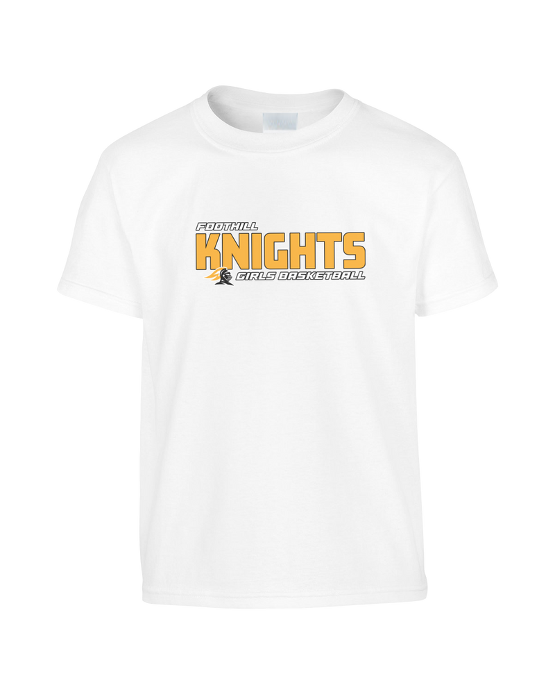 Foothill HS Girls Basketball Bold - Youth T-Shirt