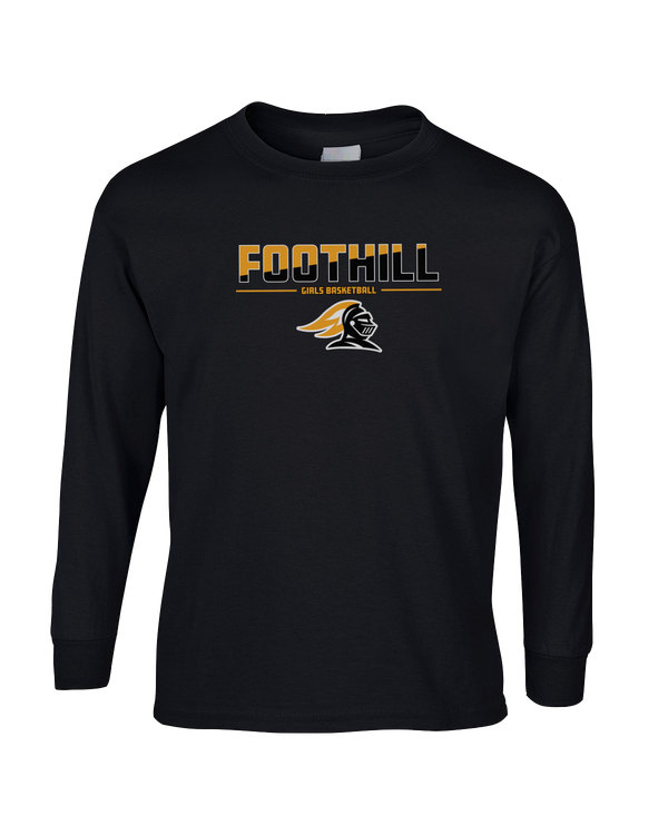 Foothill HS Girls Basketball Cut - Mens Cotton Long Sleeve