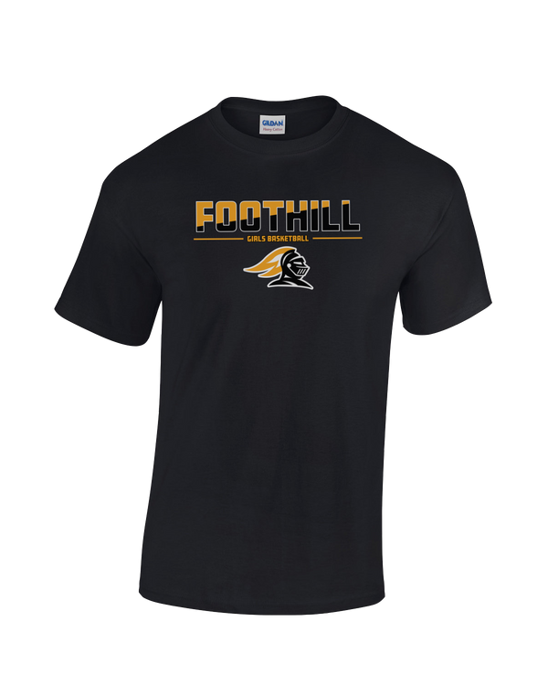 Foothill HS Girls Basketball Cut - Cotton T-Shirt