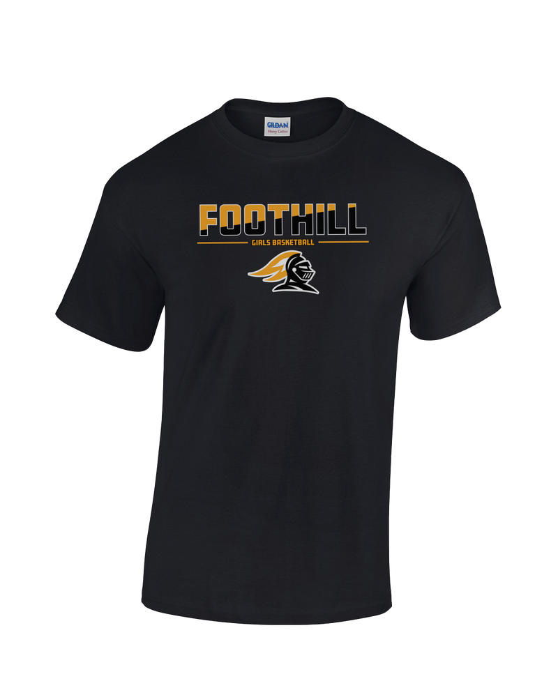 Foothill HS Girls Basketball Cut - Cotton T-Shirt