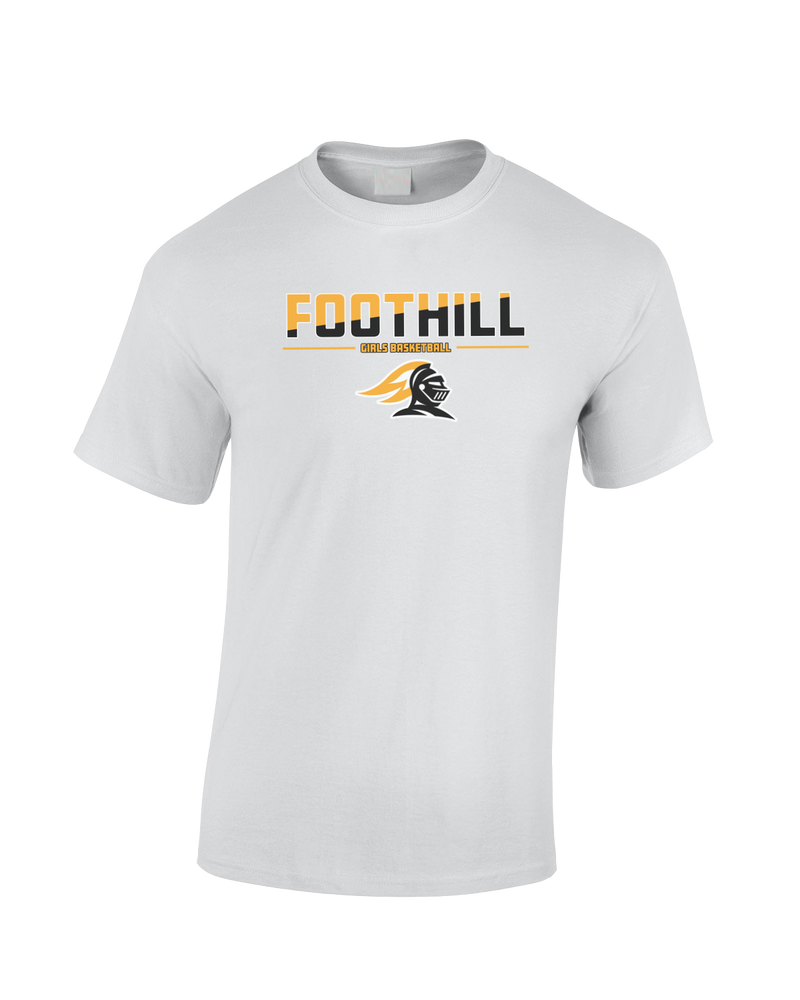 Foothill HS Girls Basketball Cut - Cotton T-Shirt