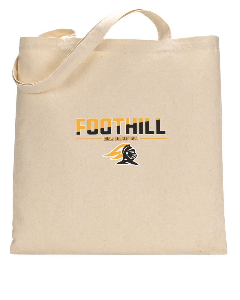 Foothill HS Girls Basketball Cut - Tote Bag