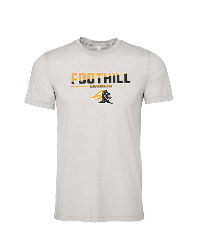 Foothill HS Girls Basketball Cut - Mens Tri Blend Shirt