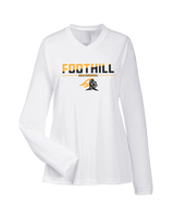 Foothill HS Girls Basketball Cut - Womens Performance Long Sleeve