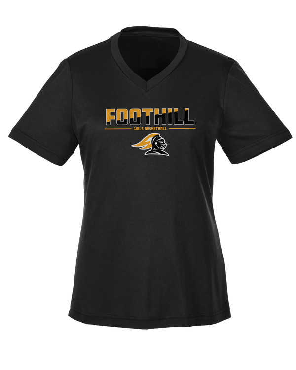 Foothill HS Girls Basketball Cut - Womens Performance Shirt