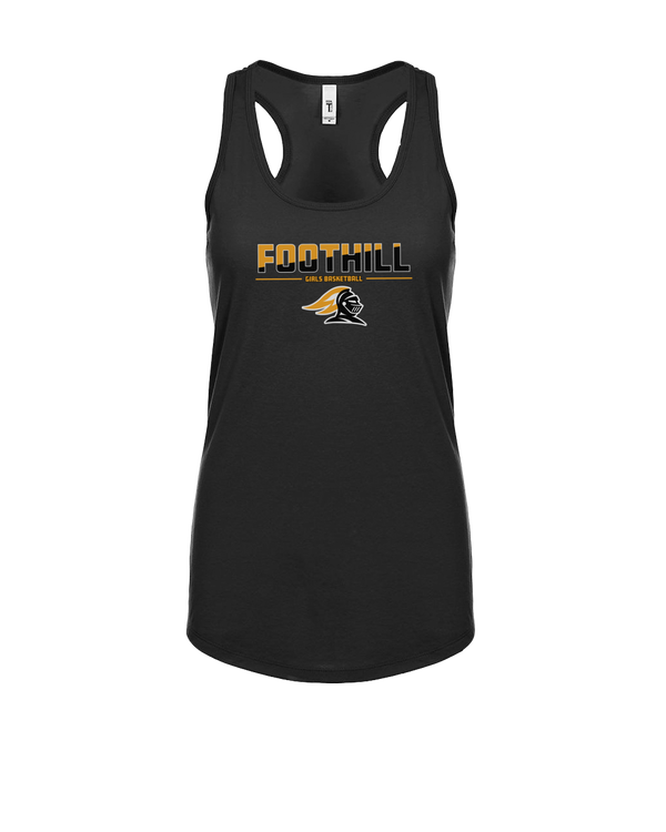 Foothill HS Girls Basketball Cut - Womens Tank Top