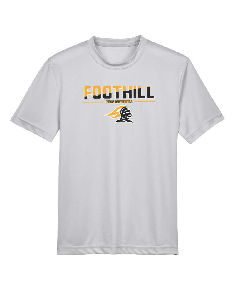Foothill HS Girls Basketball Cut - Youth Performance T-Shirt