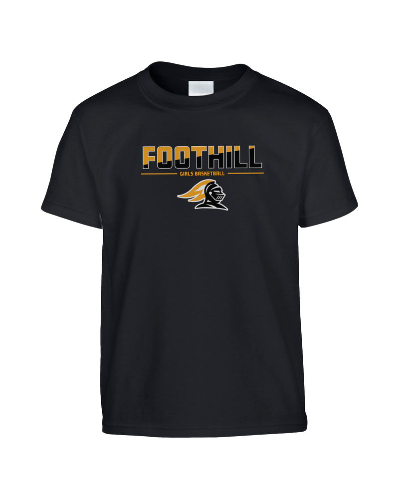 Foothill HS Girls Basketball Cut - Youth T-Shirt
