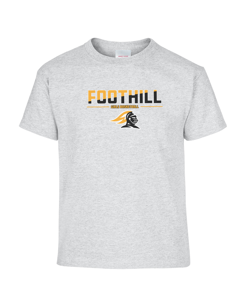 Foothill HS Girls Basketball Cut - Youth T-Shirt