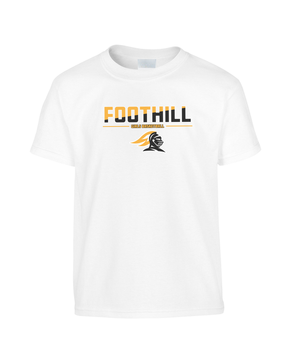 Foothill HS Girls Basketball Cut - Youth T-Shirt