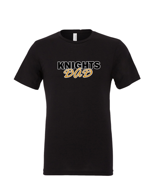 Foothill HS Knights Dad - Mens Tri Blend Shirt