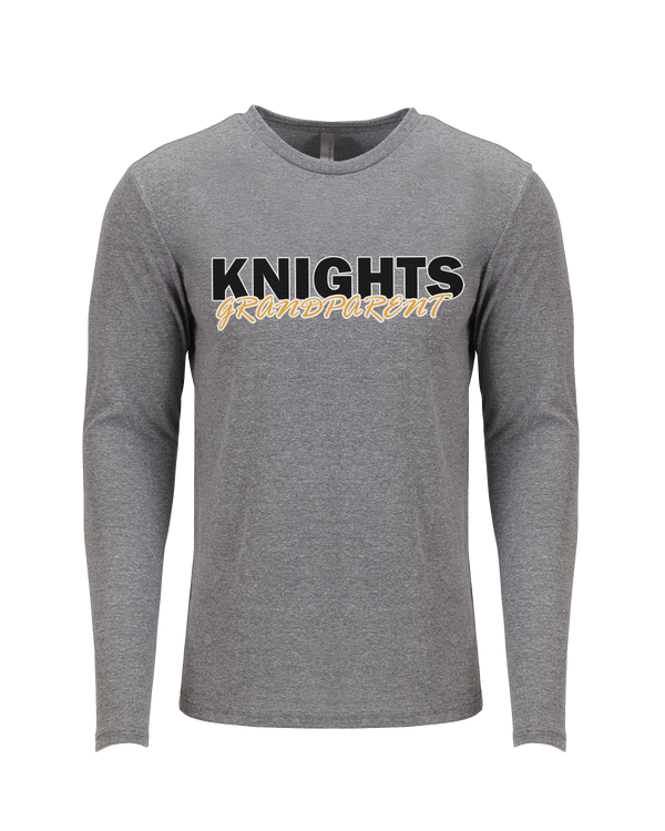 Foothill HS Knights Grandparent - Tri Blend Long Sleeve