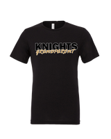 Foothill HS Knights Grandparent - Mens Tri Blend Shirt