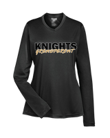Foothill HS Knights Grandparent - Womens Performance Long Sleeve