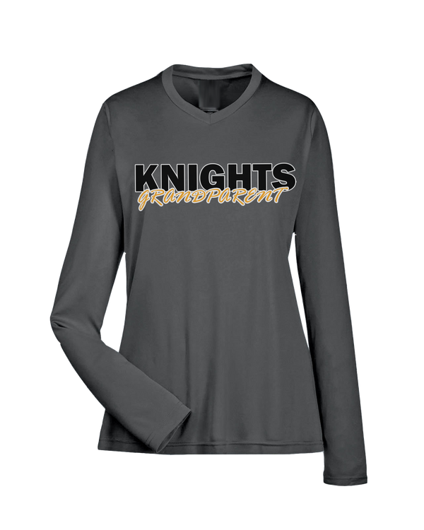 Foothill HS Knights Grandparent - Womens Performance Long Sleeve