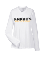 Foothill HS Knights Grandparent - Womens Performance Long Sleeve