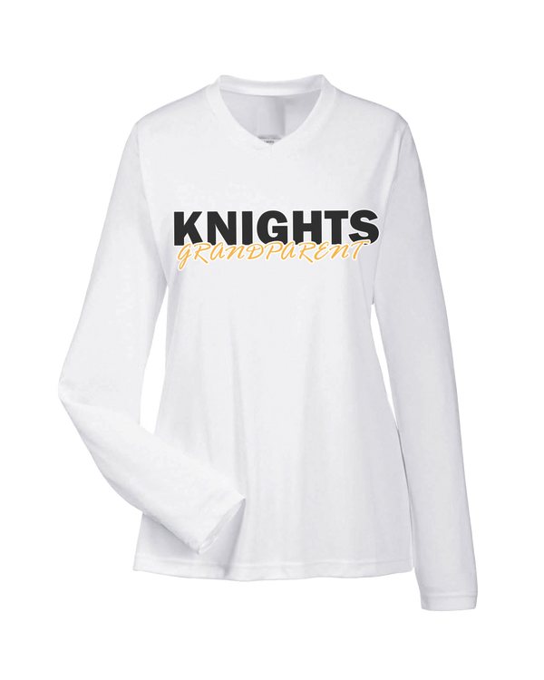 Foothill HS Knights Grandparent - Womens Performance Long Sleeve