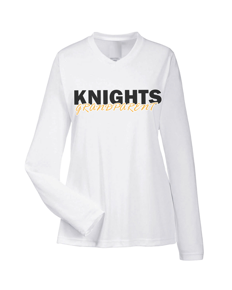 Foothill HS Knights Grandparent - Womens Performance Long Sleeve