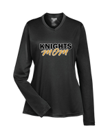 Foothill HS Knights Mom - Womens Performance Long Sleeve